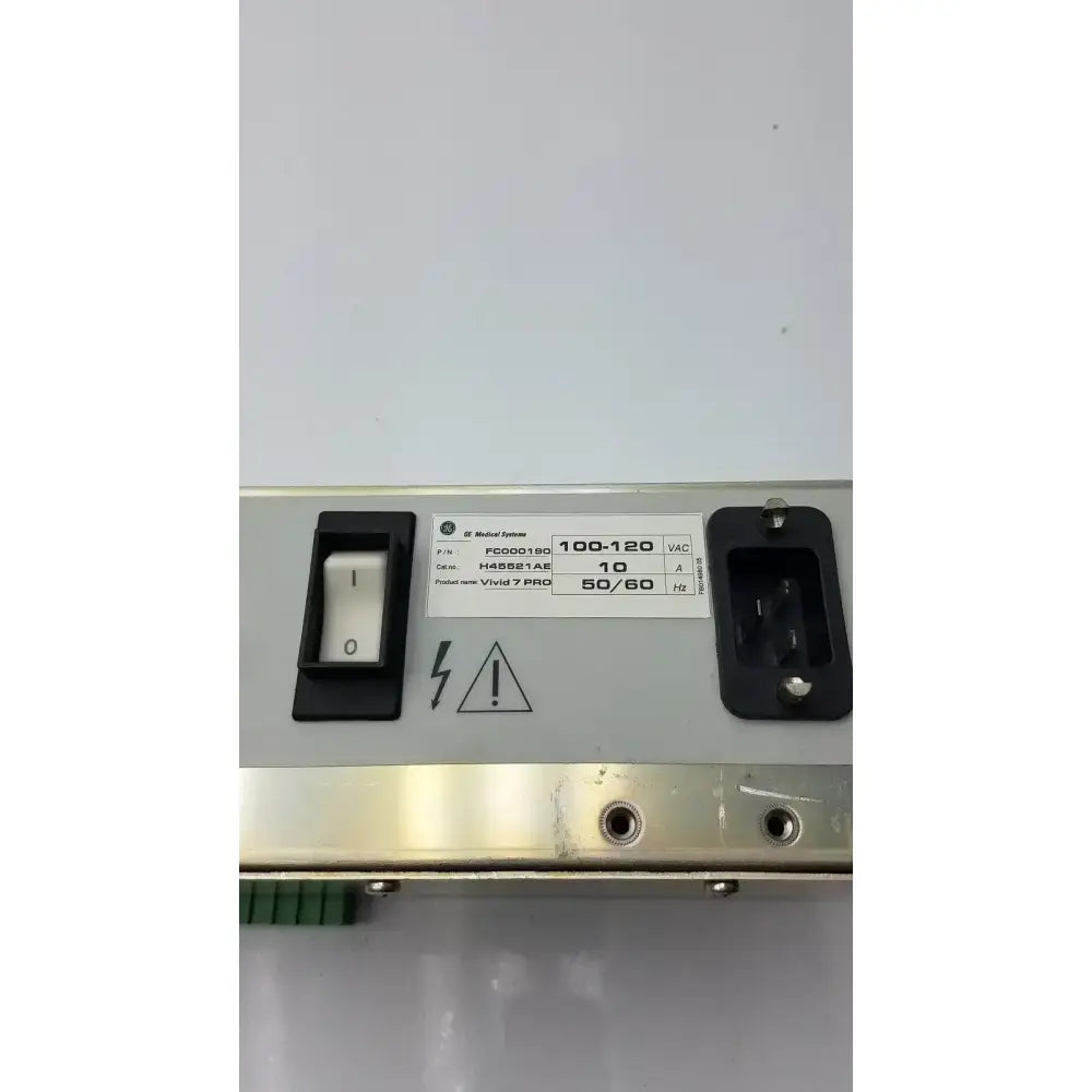 GE Medical Vivid 7 Pro Power Supply P/N: FC000190, Cat No H45521AE Power Supply, second-hand product photo 8