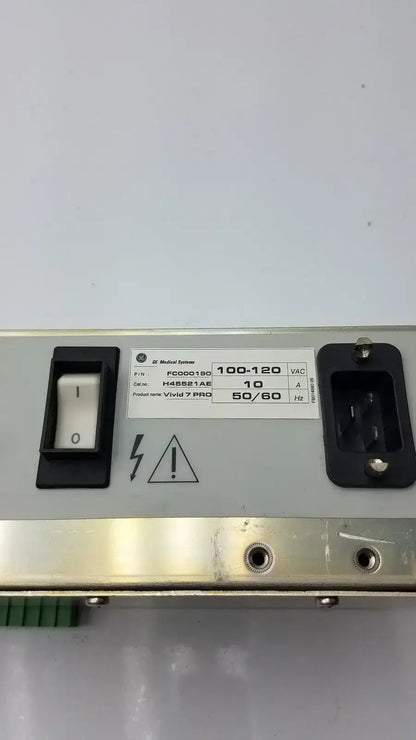 GE Medical Vivid 7 Pro Power Supply P/N: FC000190, Cat No H45521AE Power Supply, second-hand product photo 8