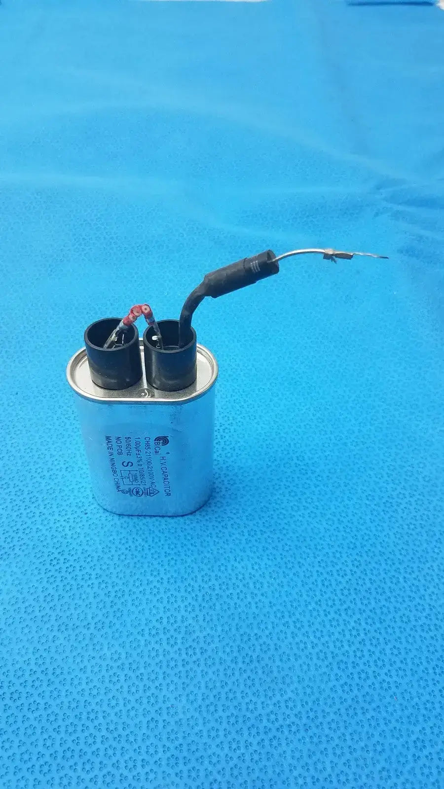 GE Microwave Oven High Voltage Capacitor with Diode 2100V 50-60Hz High Voltage Capacitor, second-hand product photo 7