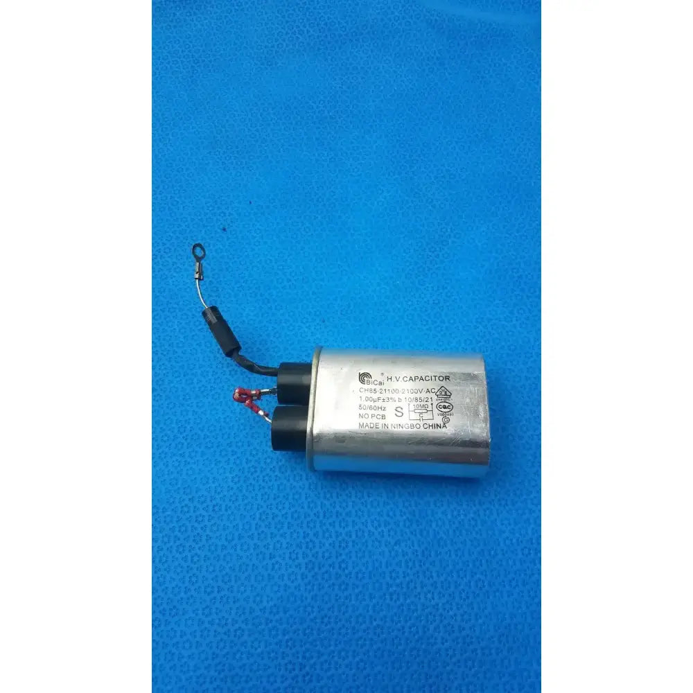 GE Microwave Oven High Voltage Capacitor with Diode 2100V 50-60Hz High Voltage Capacitor, second-hand product photo 2