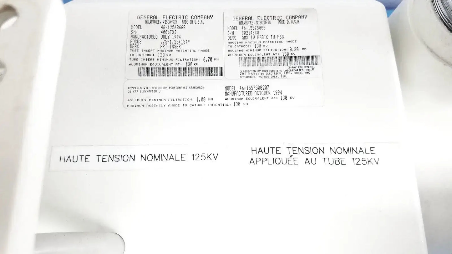 GE Mobile Portable XRY Machine 46-270615P1/46-125686G8 Mobile X-Ray Machine, as-is (for parts) product photo 7