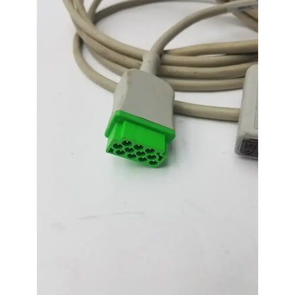 GE Multi-link 10 Lead ECG Cable REF: 2017006-001 With 5 Leads ECG Cable, second-hand product photo 4
