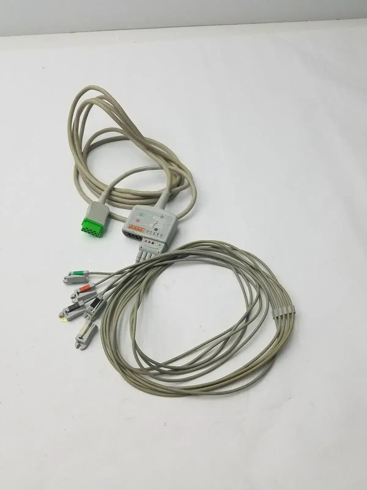 GE Multi-link 10 Lead ECG Cable REF: 2017006-001 With 5 Leads ECG Cable, second-hand product photo 7