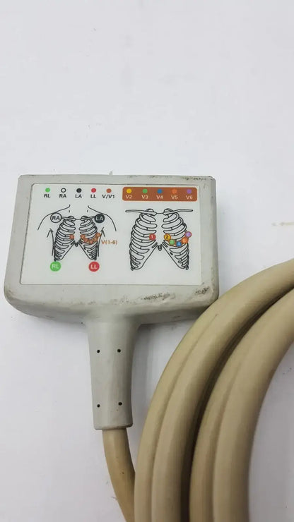 GE Multi-Link ECG Care Cable 2017006-001 AHA 12 Lead ECG Cable, second-hand product photo 2