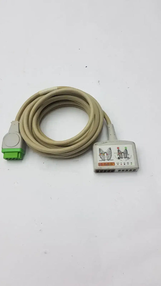 GE Multi-Link ECG Care Cable 2017006-001 AHA 12 Lead ECG Cable, second-hand product photo 1