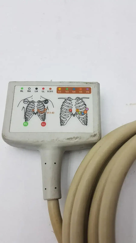 GE Multi-Link ECG Care Cable 2017006-001 AHA 12 Lead ECG Cable, second-hand product photo 2