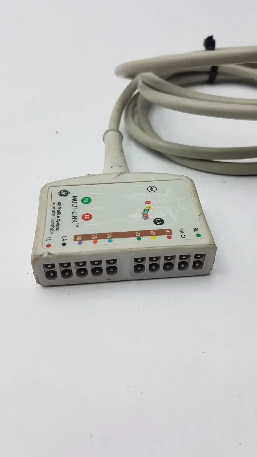 GE Multi-Link ECG/ EKG 10 Lead Trunk Cable 22341809 ECG Trunk Cable, second-hand product photo 9