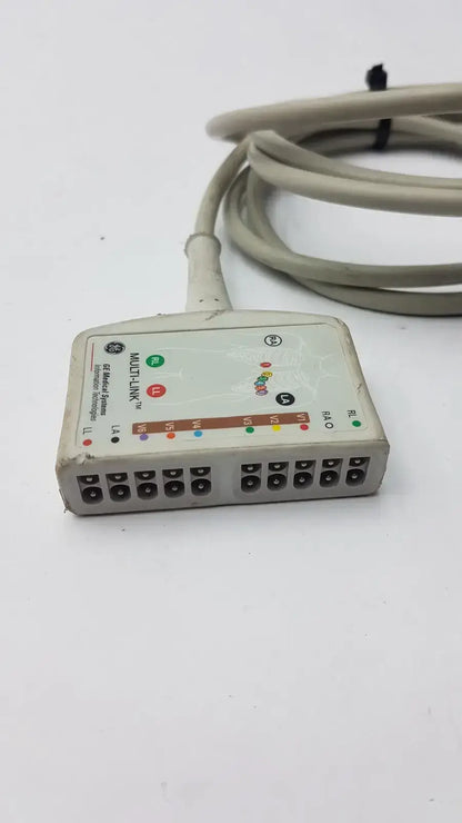 GE Multi-Link ECG/ EKG 10 Lead Trunk Cable 22341809 ECG Trunk Cable, second-hand product photo 9