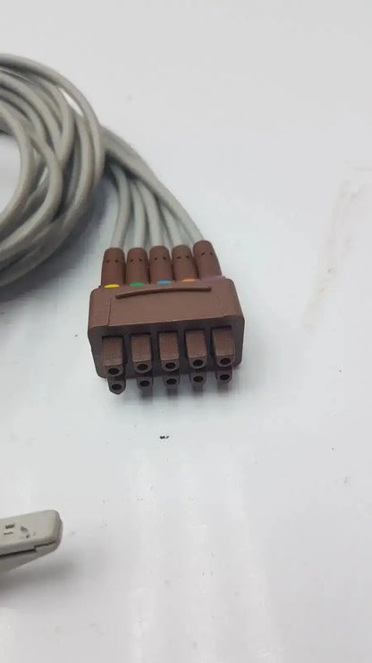GE Multi-Link ECG Leadwire 5-Lead V2-6, Grabber ECG Leadwire, second-hand product photo 7