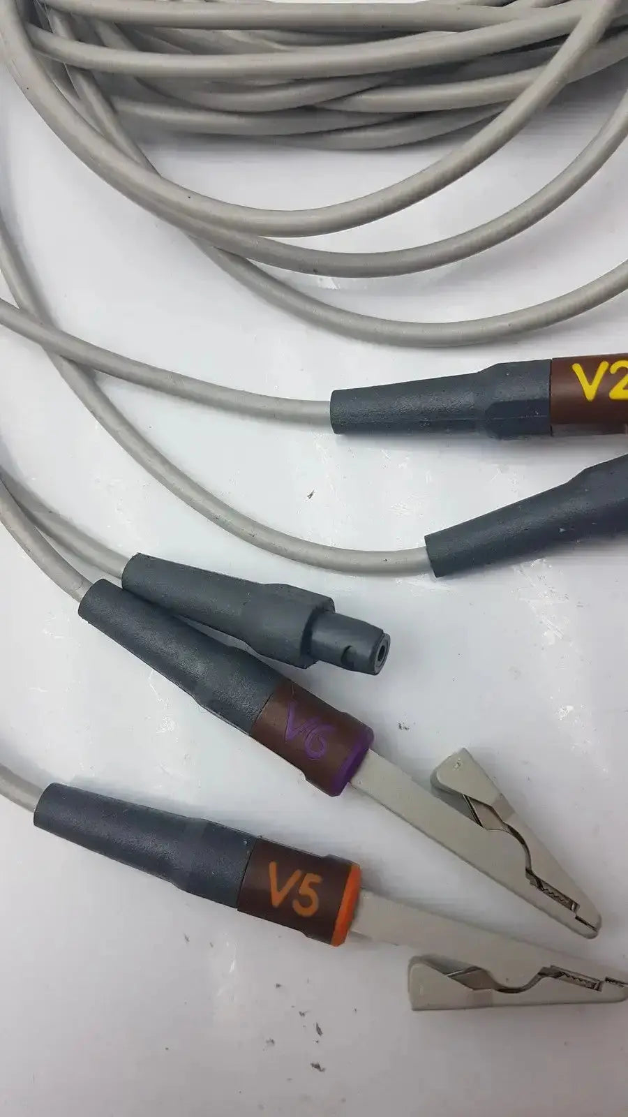 GE Multi-Link ECG Leadwire 5-Lead V2-6, Grabber ECG Leadwire, second-hand product photo 4