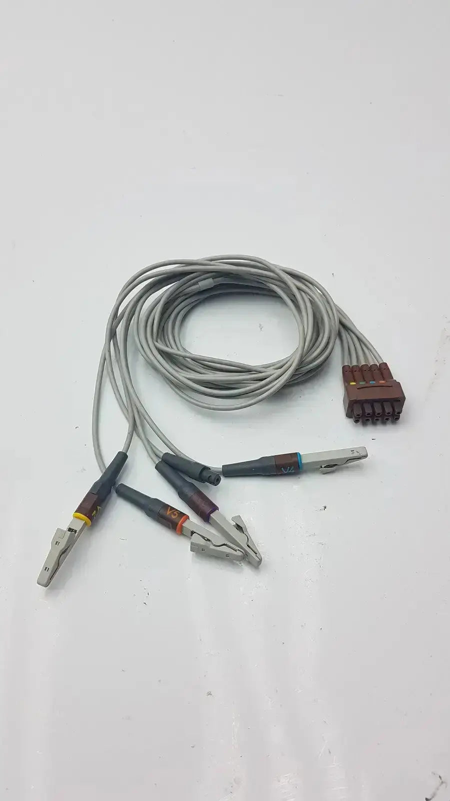 GE Multi-Link ECG Leadwire 5-Lead V2-6, Grabber ECG Leadwire, second-hand product photo 1