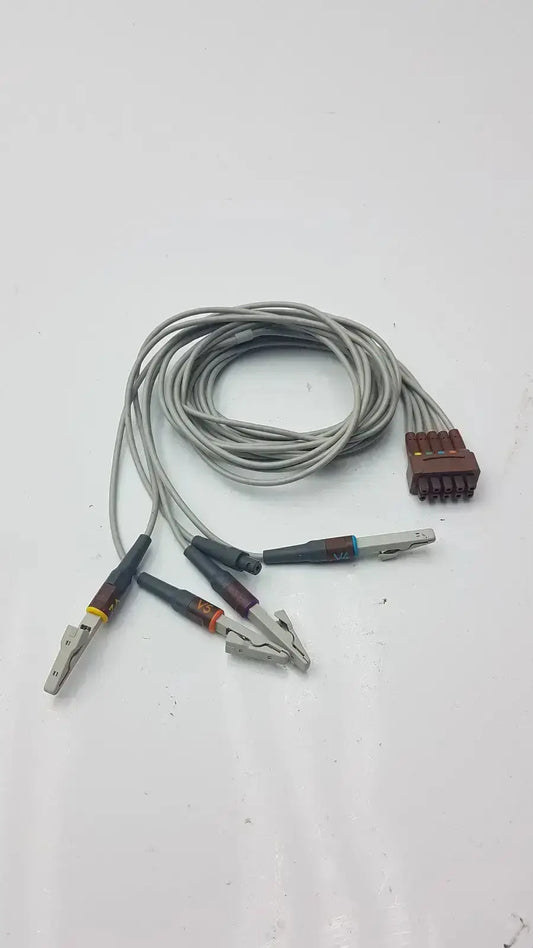 GE Multi-Link ECG Leadwire 5-Lead V2-6, Grabber ECG Leadwire, second-hand product photo 1