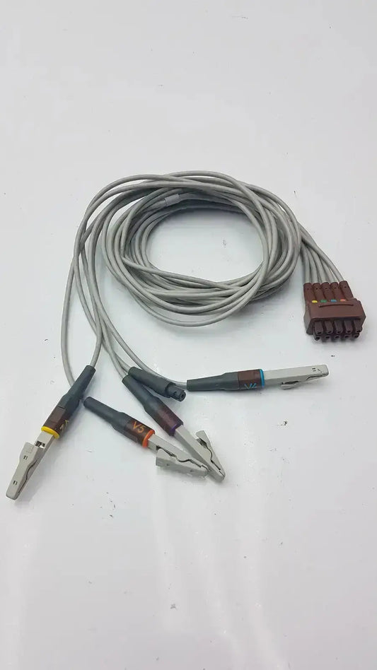 GE Multi-Link ECG Leadwire 5-Lead V2-6, Grabber ECG Leadwire, second-hand product photo 2