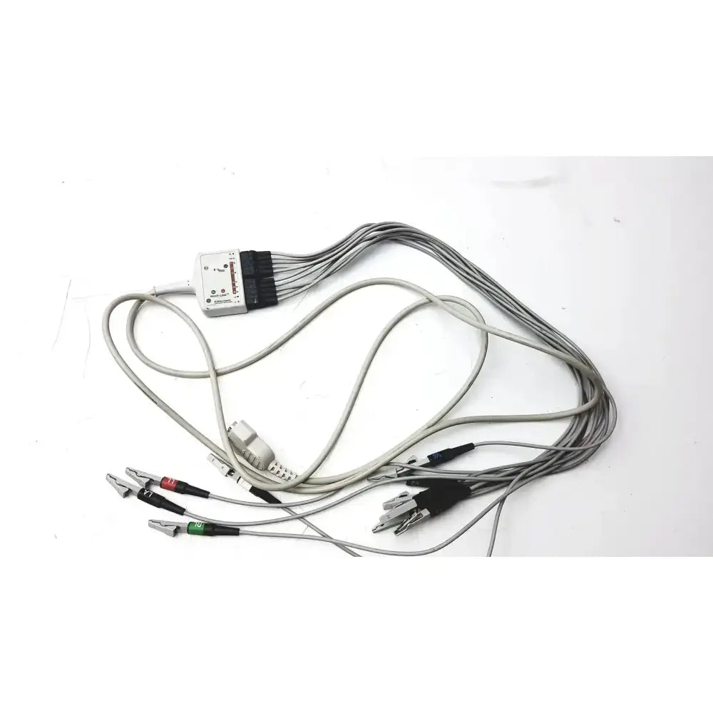 GE Multi-Link Marquette EKG 10 Lead Trunk Cable With Lead ECG Trunk Cable, second-hand product photo 2