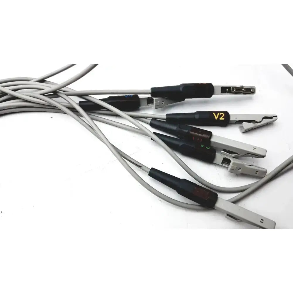 GE Multi-Link Marquette EKG 10 Lead Trunk Cable With Lead ECG Trunk Cable, second-hand product photo 8