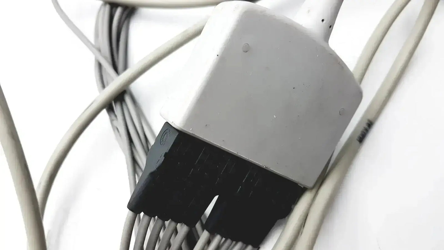 GE Multi-Link Marquette EKG 10 Lead Trunk Cable With Lead ECG Trunk Cable, second-hand product photo 5