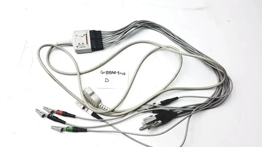 GE Multi-Link Marquette EKG 10 Lead Trunk Cable With Lead ECG Trunk Cable, second-hand product photo 1