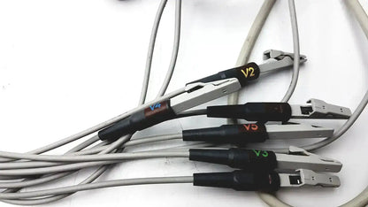 GE Multi-Link Marquette EKG 10 Lead Trunk Cable With Lead ECG Trunk Cable, second-hand product photo 9