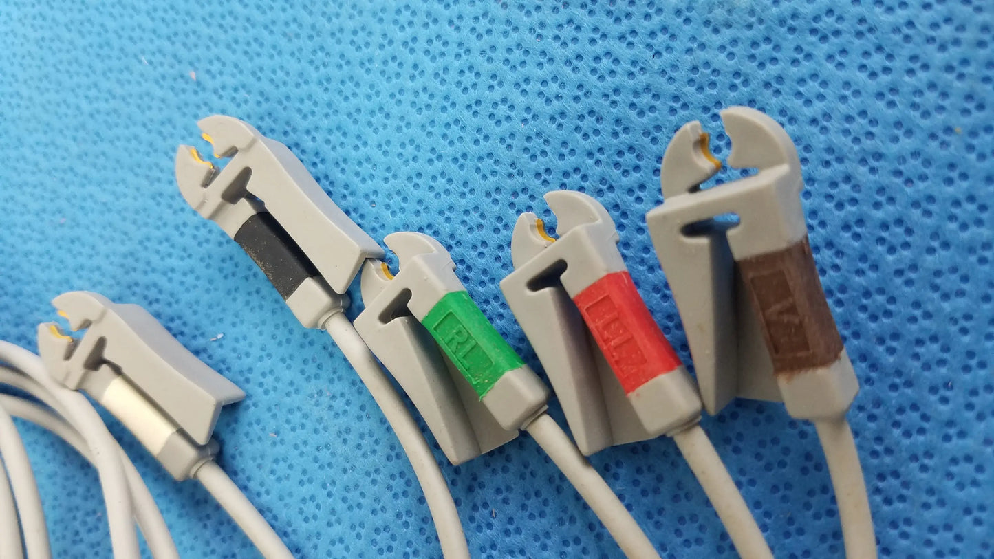 GE Multilink ECG Leadwire Set Ref 414556-005 ECG Leadwire Set, second-hand product photo 4