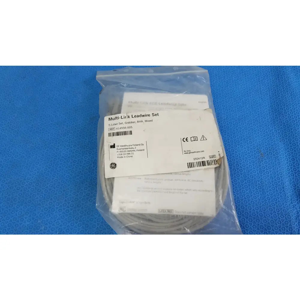 GE Multilink ECG Leadwire Set Ref 414556-005 ECG Leadwire Set, second-hand product photo 1