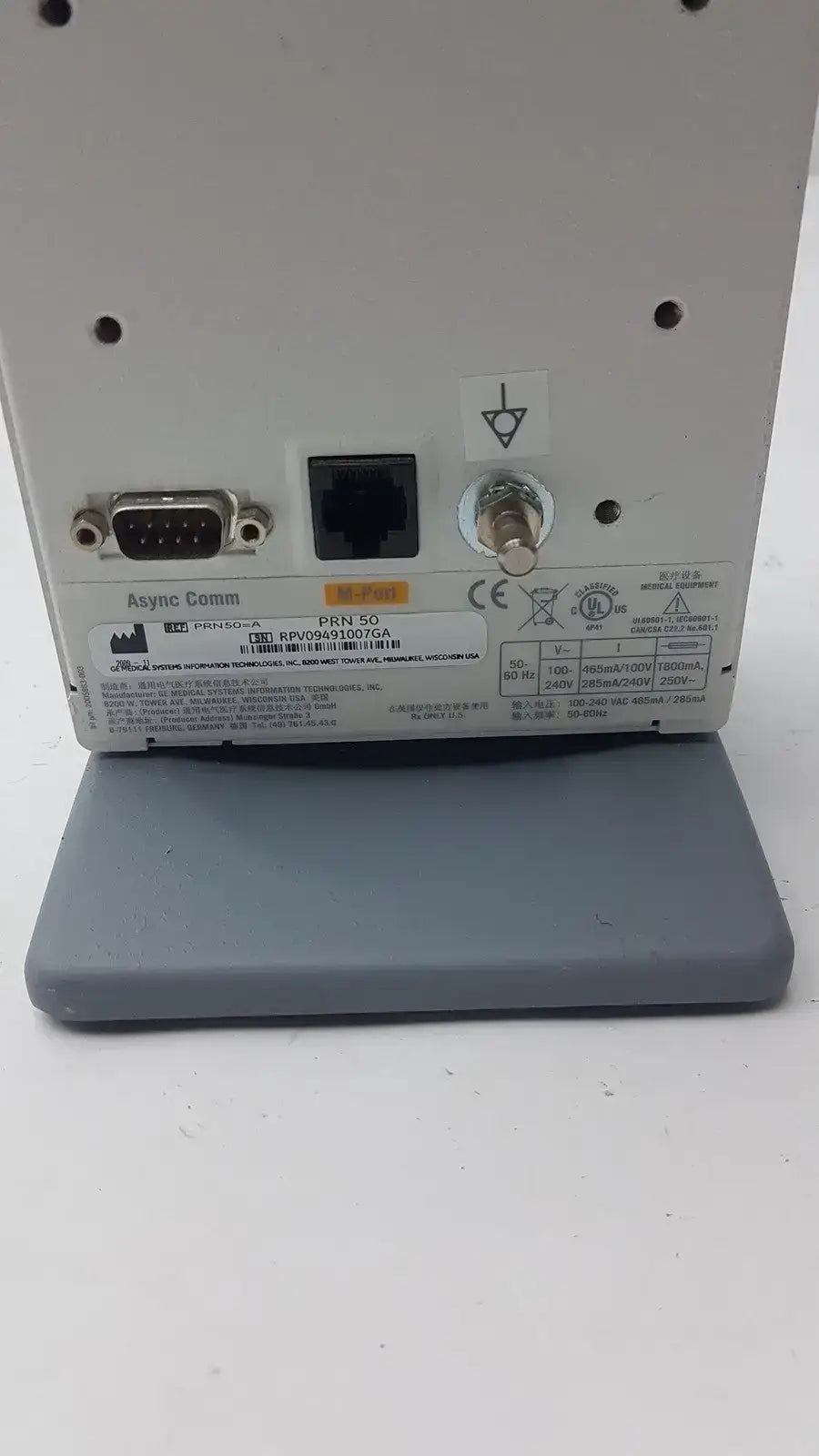 GE Healthcare GE PRN 50-M M-Port Digital Thermal Printer Digital Thermal Printer, second-hand product photo 8