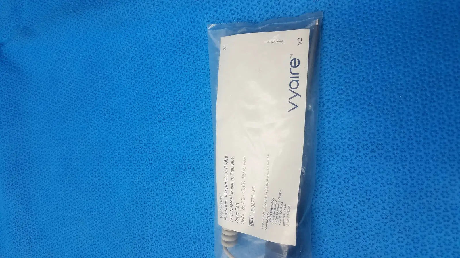 GE Pro Series Oral Turbo Smart Temp Probe – Patient Monitor Compatible Temperature Probe, second-hand product photo 1