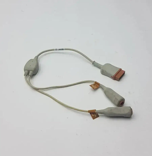 GE Healthcare GE Reusable Temperature Probe ASSY Care DUAL Temp 0.5M REF 2016008-001 Patient Monitoring Accessory, second-hand product photo 1
