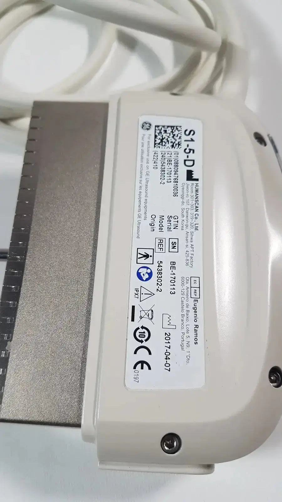 Philips GE S1-5-D / 5438302-2 Phased Array Ultrasound Probe Ultrasound Probe, second-hand product photo 7