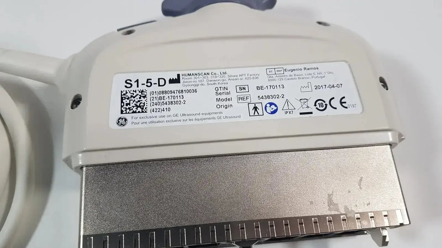 Philips GE S1-5-D / 5438302-2 Phased Array Ultrasound Probe Ultrasound Probe, second-hand product photo 2