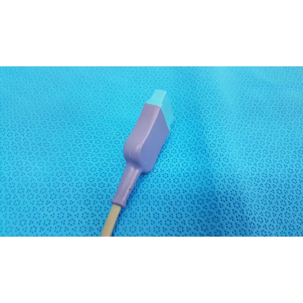 Purple and light blue plastic USB spo2 interface cable for GE SpO2 Nellcor OxiMax 3M 10FT patient monitor