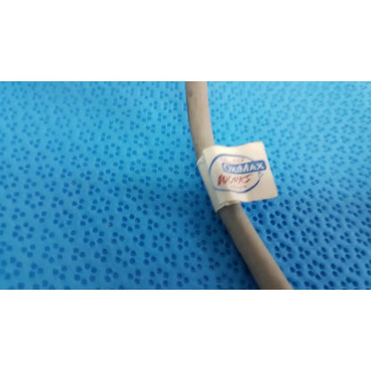 Beige ge spo2 interface cable 10ft with white cymax works label for nellcor oximax patient monitor use