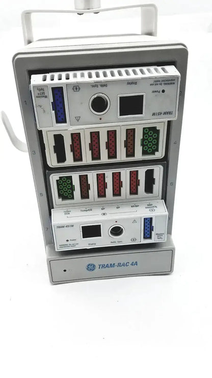 GE Medical GE TRAM-RAC 4A with SPO2 module Patient Monitor Rack, second-hand product photo 6