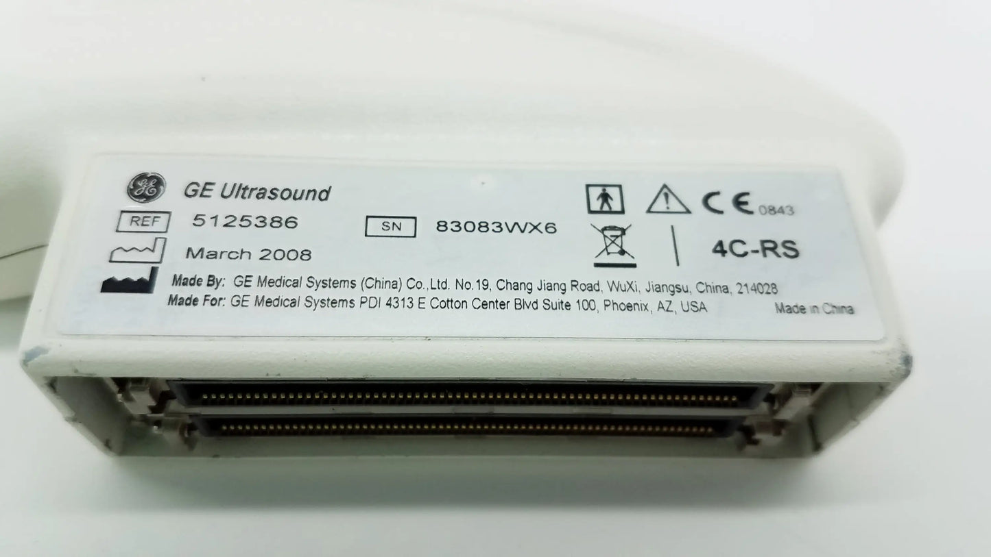 GE Ultrasound 4C-RS Convex Array Transducer Probe Convex Array Ultrasound Transducer Probe, second-hand product photo 11