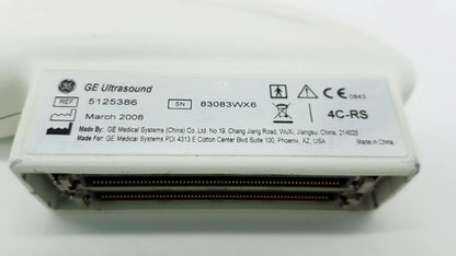 GE Ultrasound 4C-RS Convex Array Transducer Probe Convex Array Ultrasound Transducer Probe, second-hand product photo 11