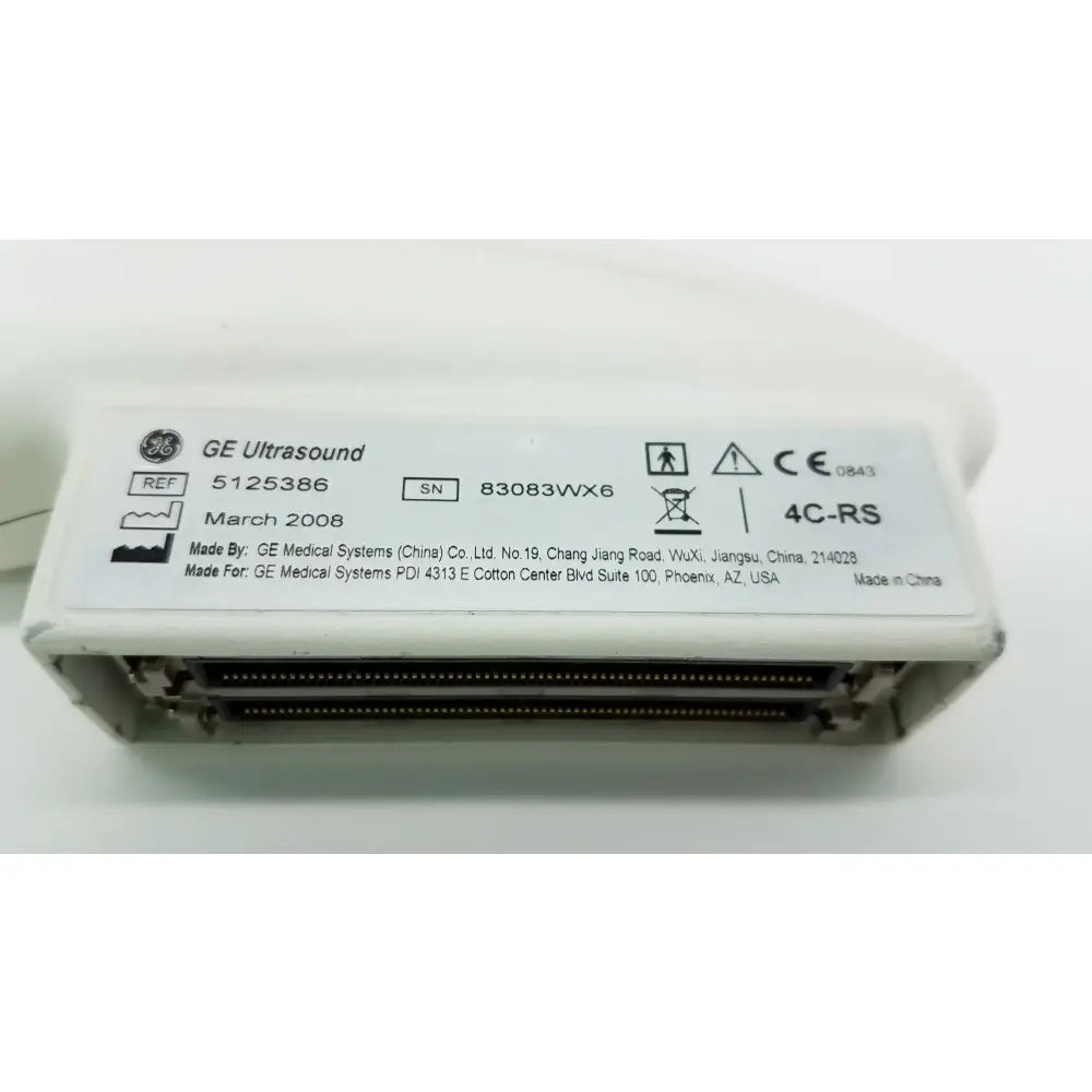 GE Ultrasound 4C-RS Convex Array Transducer Probe Convex Array Ultrasound Transducer Probe, second-hand product photo 11