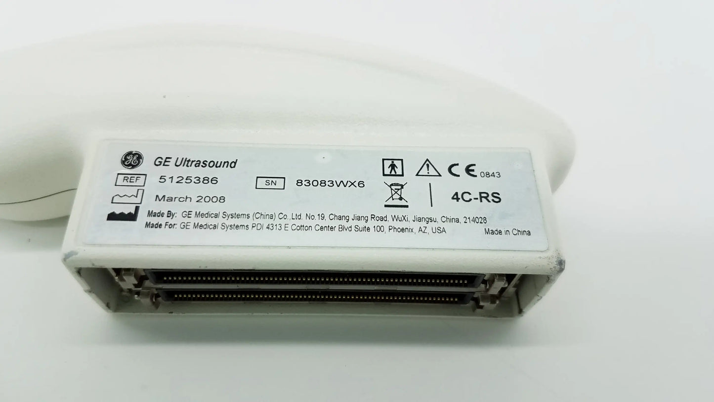 GE Ultrasound 4C-RS Convex Array Transducer Probe Convex Array Ultrasound Transducer Probe, second-hand product photo 10