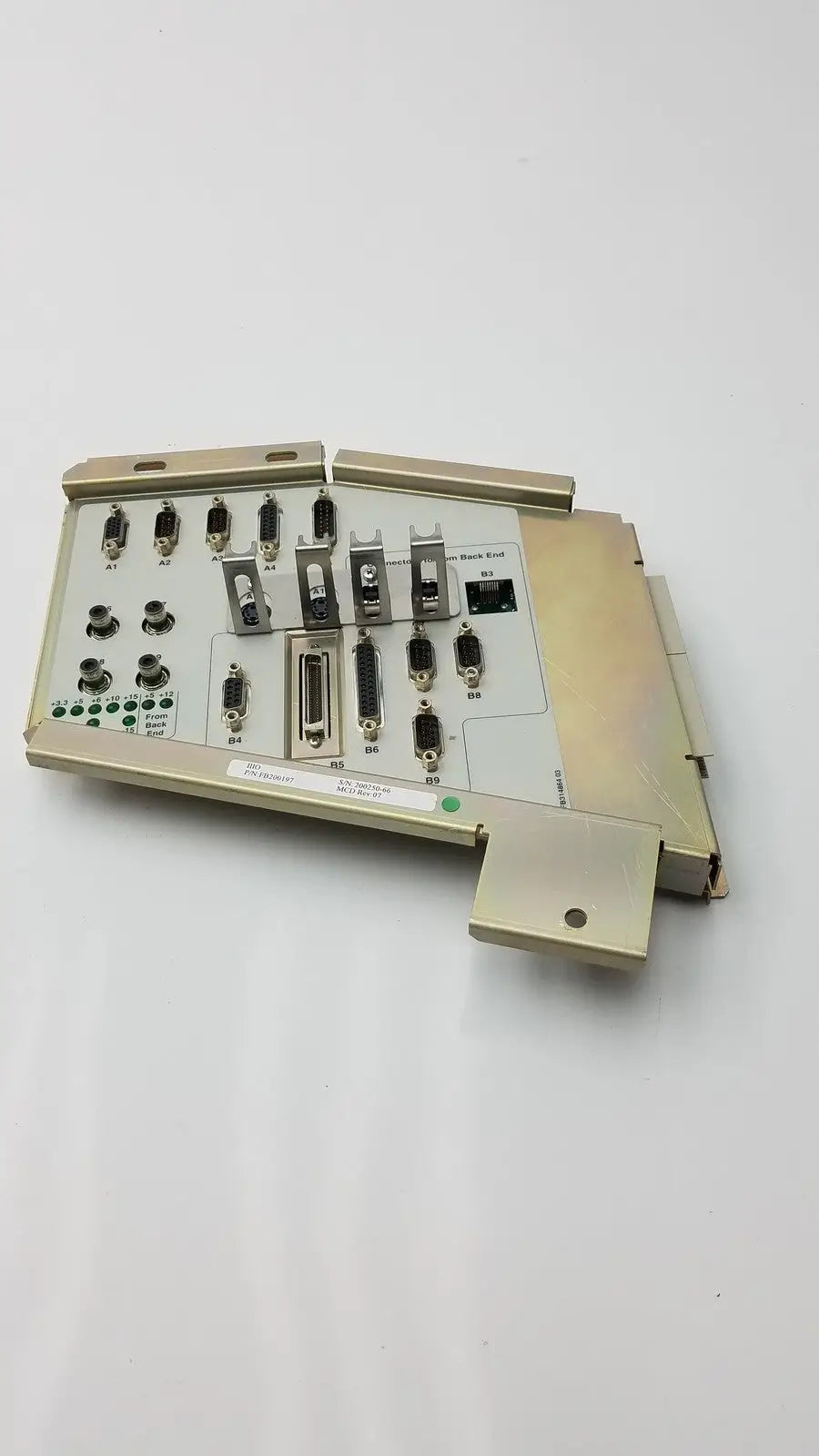 GE VIVID 7 IIIO Assembly Panel FB200197 Ultrasound System Part, second-hand product photo 1