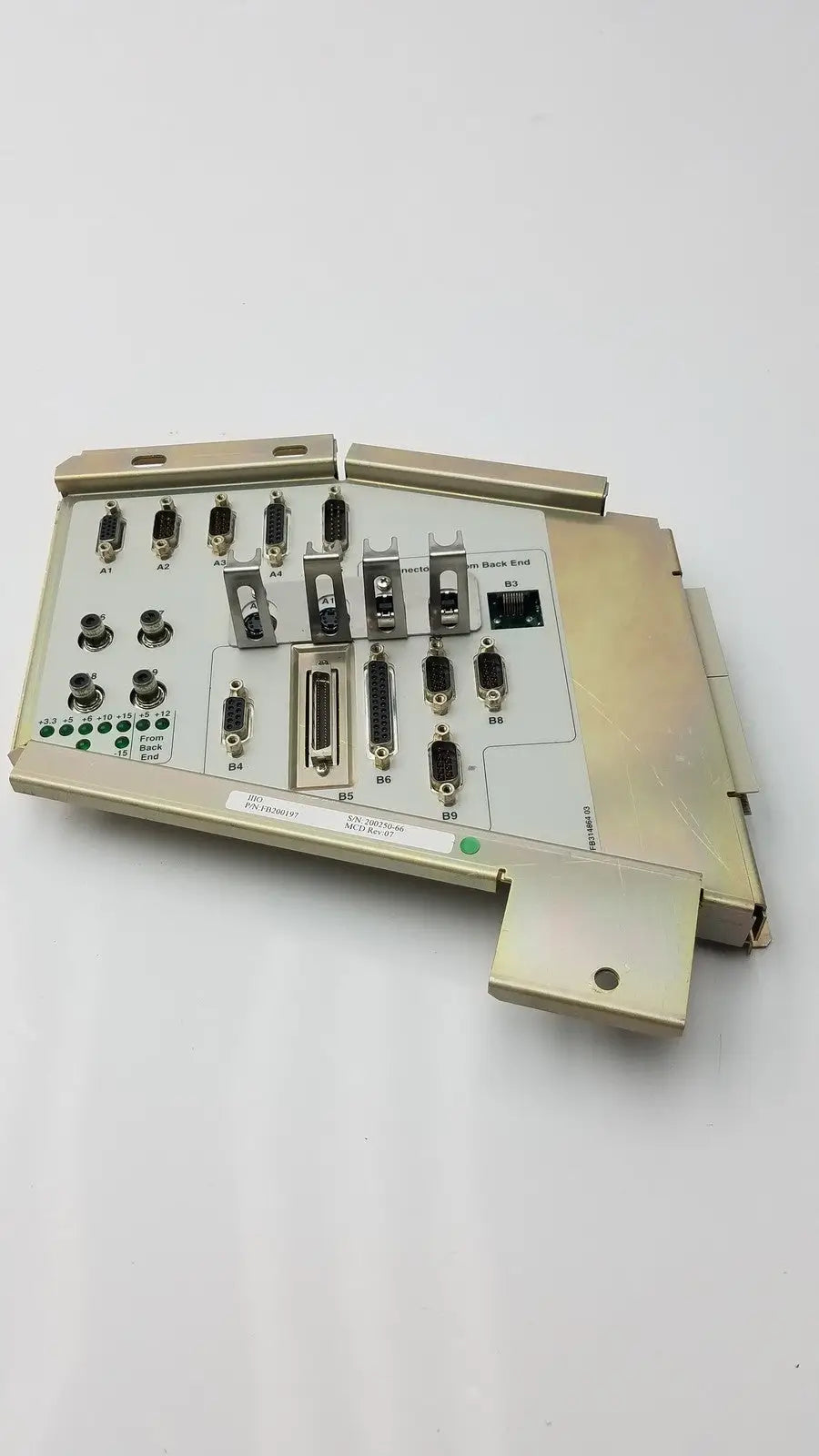 GE VIVID 7 IIIO Assembly Panel FB200197 Ultrasound System Part, second-hand product photo 4