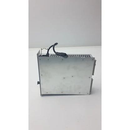 Silver metallic industrial mitra dc power supply pe3159 with black cable and ventilation grille for pro vingmed mitra