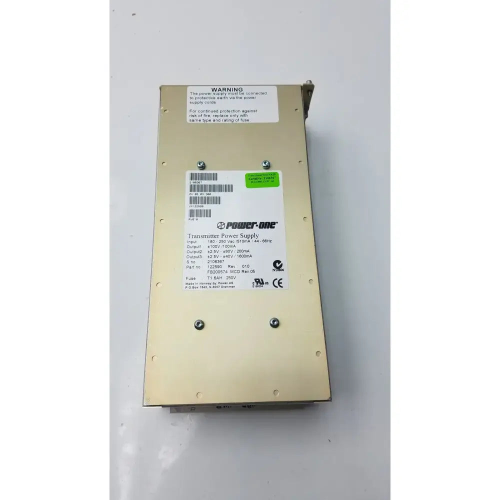 GE Vivid 7 Transimitter Power Supply P/N: 122590 REV: 010, FB200574 Ultrasound Power Supply, second-hand product photo 1