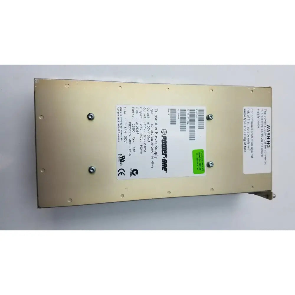 GE Vivid 7 Transimitter Power Supply P/N: 122590 REV: 010, FB200574 Ultrasound Power Supply, second-hand product photo 2