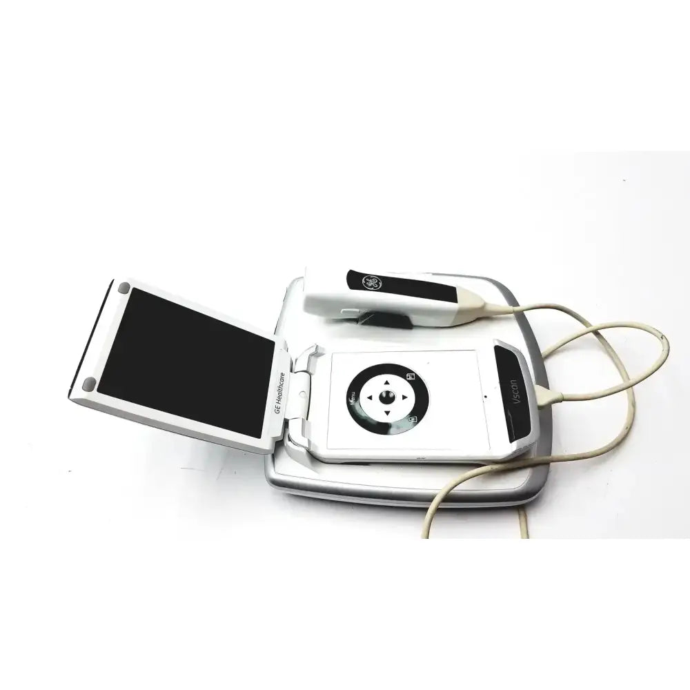 GE Vscan With Dual Probe Handheld Ultrasound System with Docking Station, Untest Ultrasound System, as-is (for parts) product photo 2
