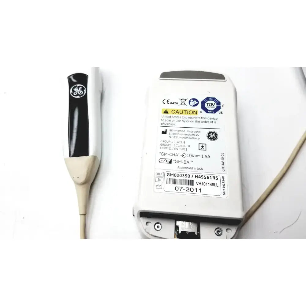 GE Vscan With Dual Probe Handheld Ultrasound System with Docking Station, Untest Ultrasound System, as-is (for parts) product photo 8
