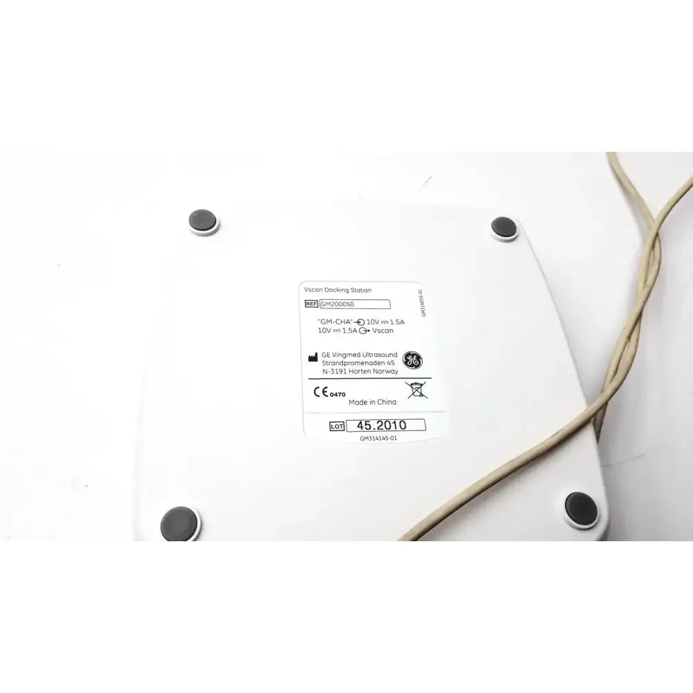 GE Vscan With Dual Probe Handheld Ultrasound System with Docking Station, Untest Ultrasound System, as-is (for parts) product photo 7