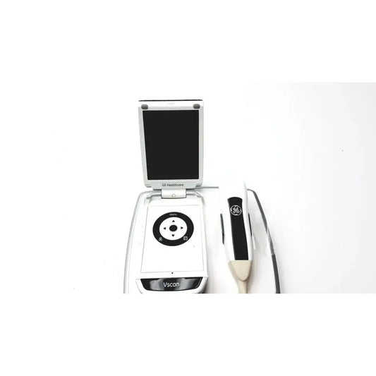 GE Vscan With Dual Probe Handheld Ultrasound System with Docking Station, Untest Ultrasound System, as-is (for parts) product photo 1