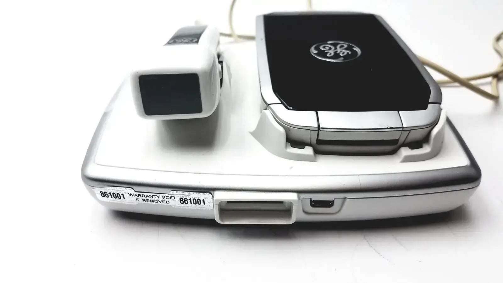 GE Vscan With Dual Probe Handheld Ultrasound System with Docking Station, Untest Ultrasound System, as-is (for parts) product photo 4