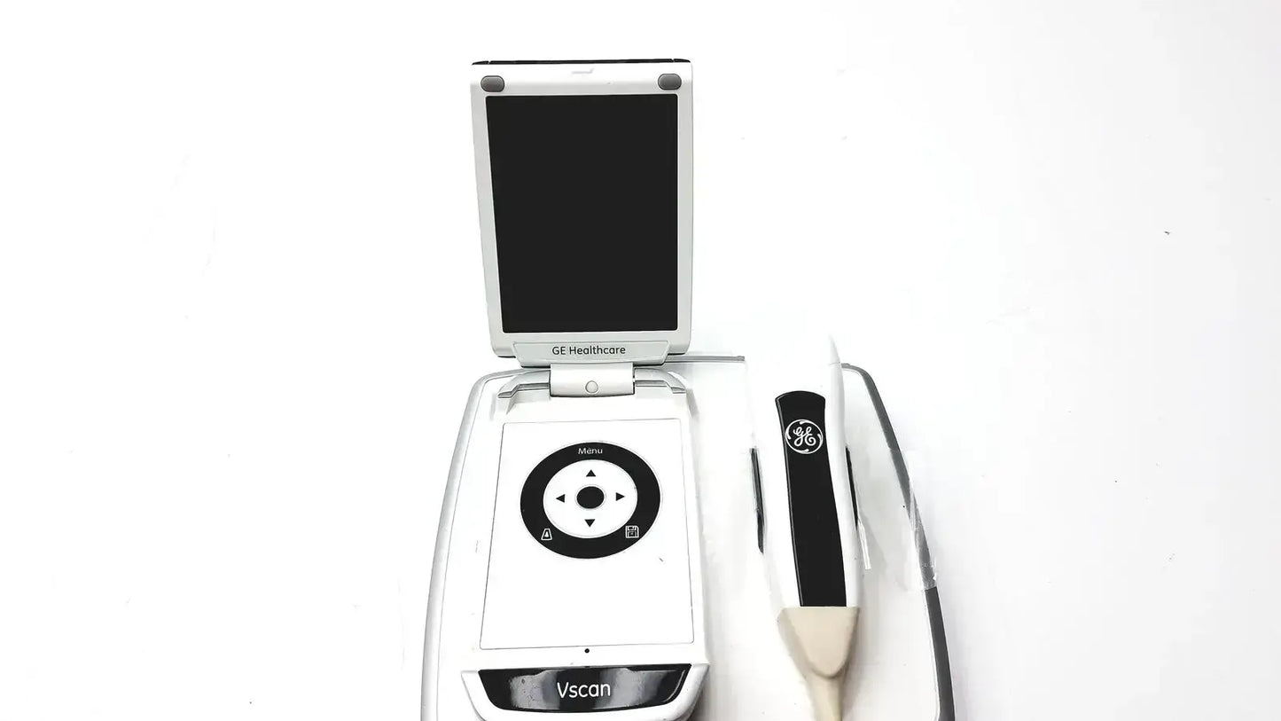 GE Vscan With Dual Probe Handheld Ultrasound System with Docking Station, Untest Ultrasound System, second-hand product photo 1