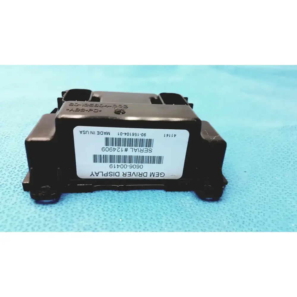 GEM Driver Display 0606-00419 Serial #124929 Driver Display Module, as-is (for parts) product photo 7