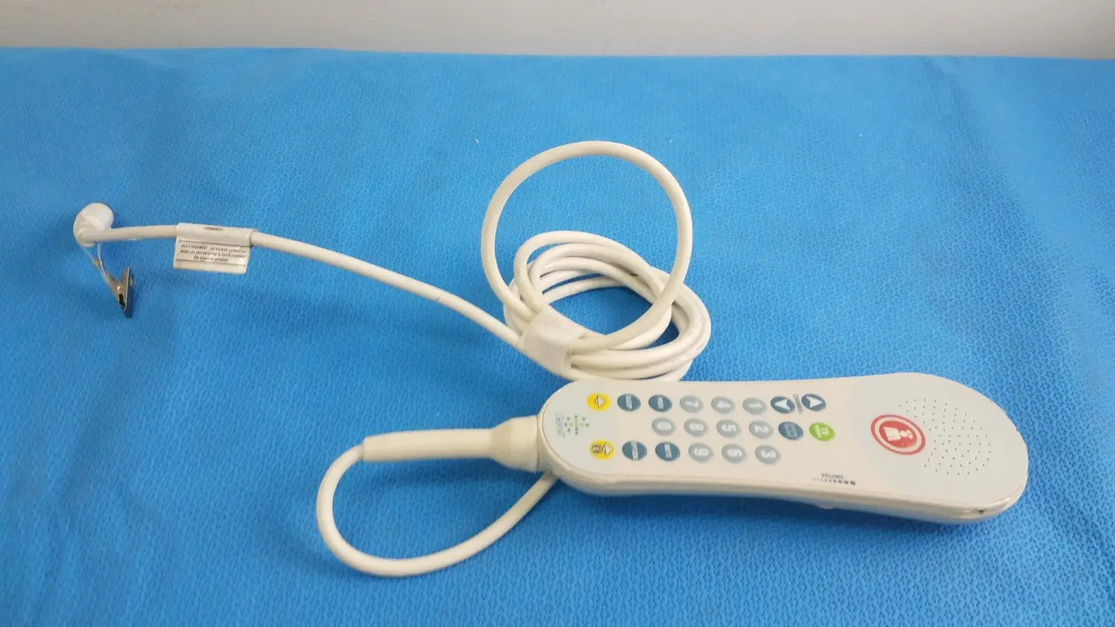 Reuse Medical Gen4 Pillow Speaker – Hospital Bedside Control & Audio Device Nurse Call Equipment, second-hand product photo 1
