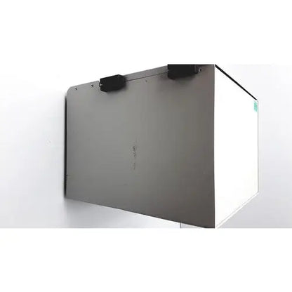 Silver metallic genechip hybridization oven 640 with black latches and minimalist wall-mounted design for genechip hybridization